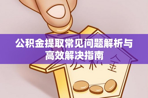 居民公积金提取常见问题解析与高效解决指南