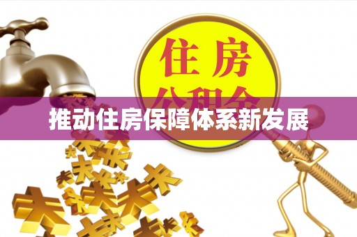 居民推动住房保障体系新发展