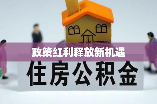 居民政策红利释放新机遇